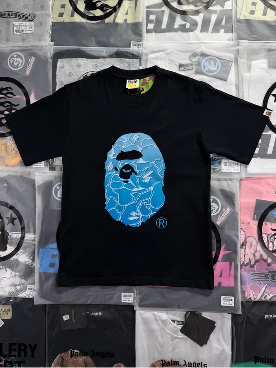 Bape Other - BAPE ABC Sea Surface Camo Ape Head T-shirt ‘Black’